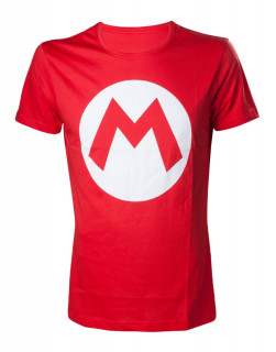 Nintendo - Mario T-shirt with big M (M-I) (L) Cadouri