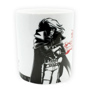 CAPTAIN HARLOCK - Mug - 460 ml - Albator & Emblem - porcl. box Cadouri