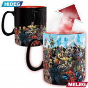 MARVEL - Mug Heat Change - 460 ml - "Marvel Heroes" - with box 