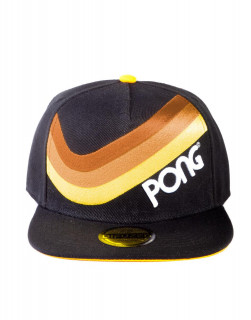 Atari - Pong Retro Striped Snapback hat (M-I) Cadouri