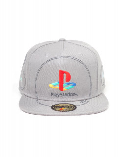 PlayStation - Silver Logo Snapback hat (M-I) Cadouri