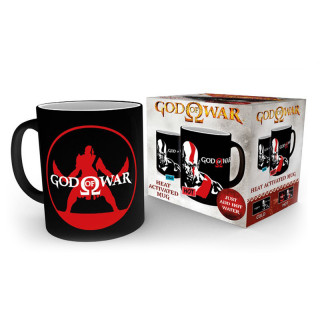 GOD OF WAR - 300 ml Heat Change Mug: Kratos Cadouri