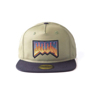 Doom Eternal Retro Logo Snapback hat (M-I) Cadouri