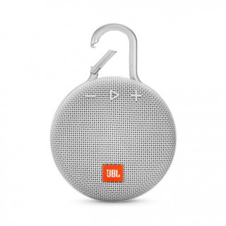 JBL Clip bluetooth speaker, waterproof (White) JBLCLIP3WHT Mobile