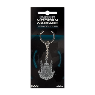 Call Of Duty: Modern Warfare Metal Keychain West Faction Cadouri