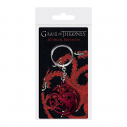 Game of Thrones 3D Metal Keychain Targeryen Sigil 6 cm 