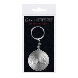 Game of Thrones 3D Metal Keychain Logo 6 cm Cadouri