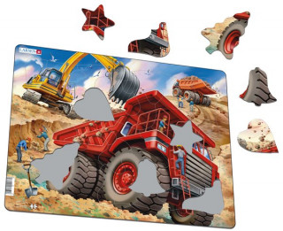 Larsen maxi puzzle 33 pieces - extra large truck US36 Cadouri