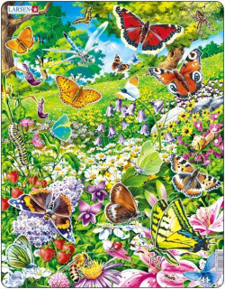 Larsen maxi puzzle 42 pieces Butterflys FH28 Cadouri