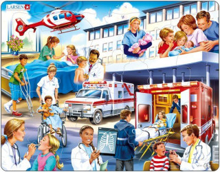 Larsen maxi puzzle 25 pieces Hospital US 33 Cadouri