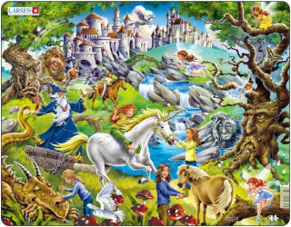 Larsen maxi puzzle 30 pieces The kingdom of fairy tales - US31 Cadouri