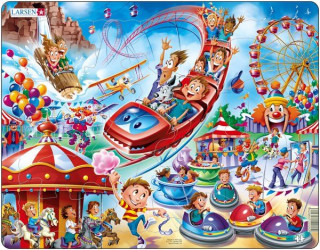 Larsen maxi puzzle 17 pieces Amusement park - Us29 Cadouri