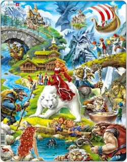 Larsen maxi puzzle 30 pieces Fairytale US23 Cadouri