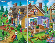 Larsen midi puzzle 30 piece midi - House U13 