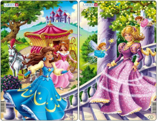 Larsen midi puzzle 11 pieces Princesses U8 Cadouri