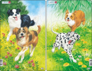 Larsen midi puzzle 10 pieces Dogs H19 