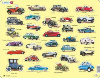 Larsen maxi puzzle 30 pieces Oldtimer cars AK1 Cadouri