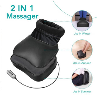 Naipo massager Legs & Waist - MGF-1005 (heatable, adjustable massage direction, Manual control, cleanable Acasă