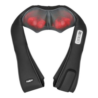 Naipo massager Shoulder & neck - MGS-321 (Battery; heatable; adjustable speed; 8 massage heads; 3D movement) Acasă