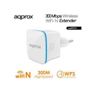 APPROX Range Extender WiFi N - 2.4 Ghz (300Mbps) Acasă