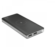 Trust PowerBank Primo Wireless Charging Powerbank (Qi charger; 8000mAh; 5W USB 12W USB; Load indicator; flashlight) 