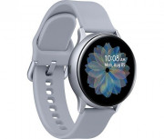 Samsung Galaxy Watch Active 40mm aluminum Silicone Strap Silver 