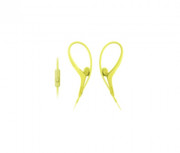 SONY MDRAS410APB microphone earphone yellow 