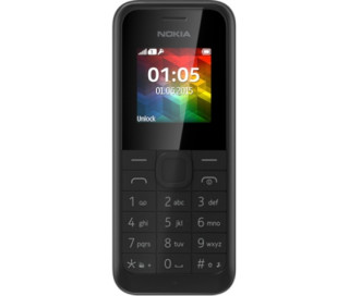 TEL NOKIA 105 Black SS (RM-1134) Mobile