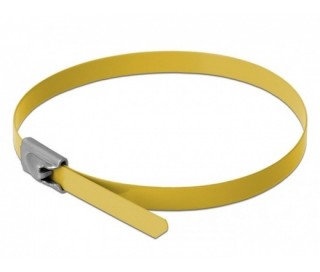 Delock stainless steel Cable bundles Length 200 x Width 4.6 mm yellow 10 pcs Acasă