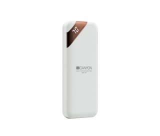 Canyon CNE-CPBP5W 5000mAh Powerbank with digital display White Mobile