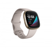 Fitbit Sense 40 mm AMOLED White GPS (satellite) 