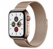 Apple Watch Series GPS+Cellular smart watch, 44mm,Stainless steel, Gold/Gold strap 