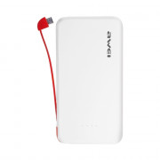 AWEI P10K Powerbank 6000 mAh White 