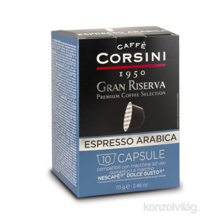 Caffé Corsini Gran Riserva Arabica Dolce Gusto compatible coffee Magnetics 10 pcs Acasă