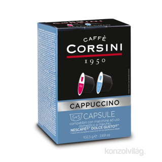 Caffé Corsini Gran Riserva Capuccino Dolce Gusto compatible coffee Magnetics 5+5 pcs Acasă