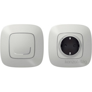 Legrand Valena Allure Netatmo Paired Set: 1 Smart connector  + 1 Wireless Switch - aluminium Acasă