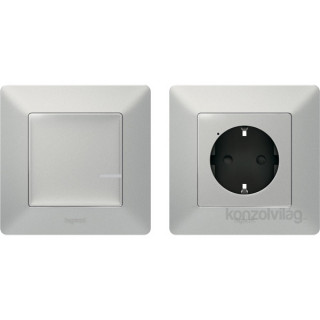 Legrand Valena Life Netatmo Paired Set: 1 Smart connector  + 1 Wireless Switch - aluminium Acasă