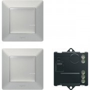 Legrand Valena Life Netatmo Paired Set: 2 Wireless Switch + mikromodul aluminum 