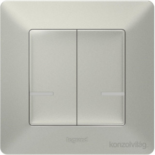 Legrand Valena Life Netatmo Wireless Switch - double single pole aluminum Acasă