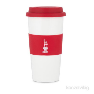 Bialetti "Coffe to go" 400 ml red porcelain portable coffee mug Acasă