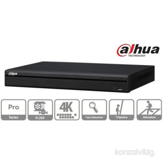 Dahua NVR5216-4KS2 (16 ch, H265, 320Mbps, HDMI+VGA, 2xUSB, 2x Sata, I/O) Acasă