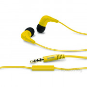 Acme HE15Y Groovy yellow microphone earphone 