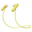 Sony WISP500Y Bluetooth yellow sport headset thumbnail