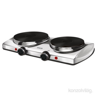 Sencor SCP 2255SS silver double electric hot plate Acasă