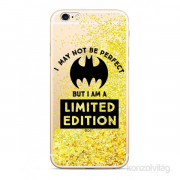 Bat Girl 007 Samsung A10 glittery liquid Gold back cover 