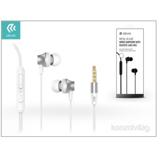 Devia ST307591 Metal silver headset Mobile