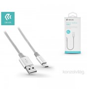 Devia ST328084 Phezz silver Micro USB data and charging cable 25 cm powerbank cable 