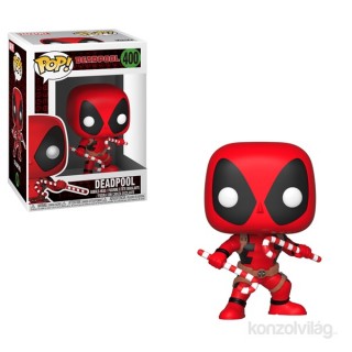 Funko POP (400) Marvel - Deadpool with Candy Canes Figure Cadouri