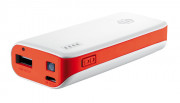 Trust PowerBank 4400 mAh Red White 