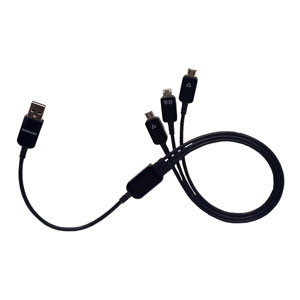 Samsung ET-TG900UBE Black Multi charger USB cable Mobile